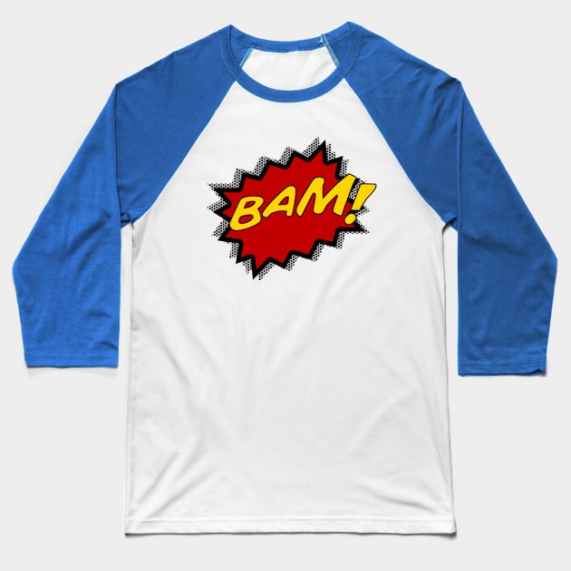 Bam! Baseball T-Shirt by Historia